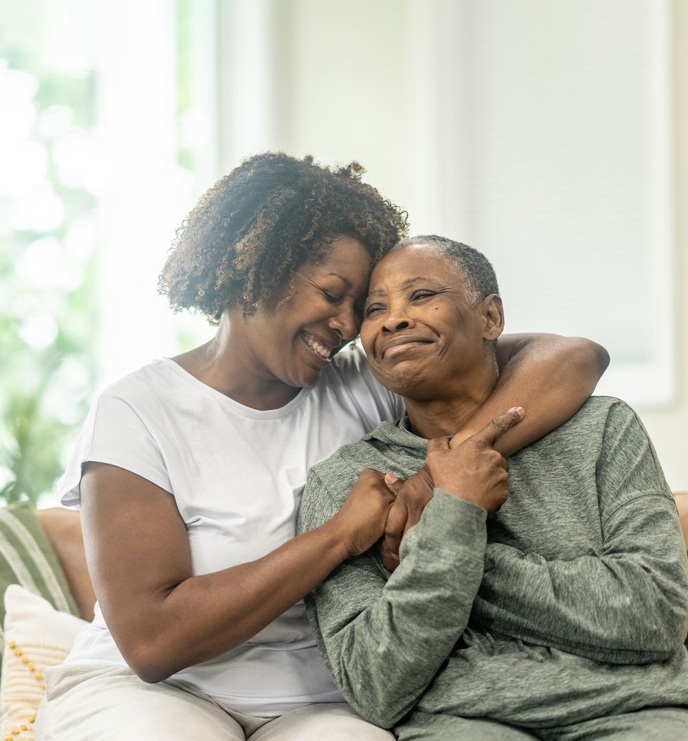 woman and her elderly mother discussing medi-cal planning in Roseville, CA